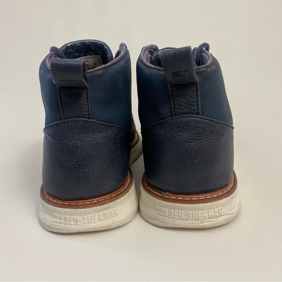 Ben Sherman Nu Casual Chukka Boots Size 10.5 Blue Mens - Picture 11 of 13